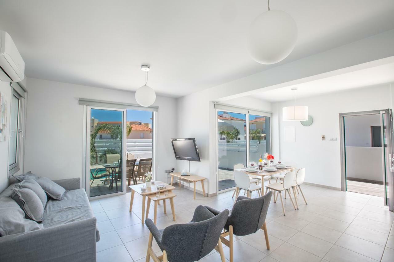 Kitsios Villas With Private Pool No2 Protaras Buitenkant foto
